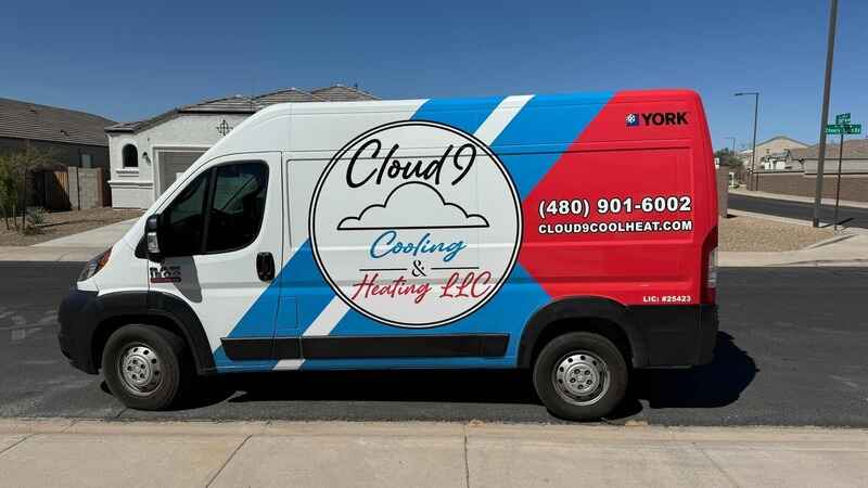 cloud9 HVAC truck